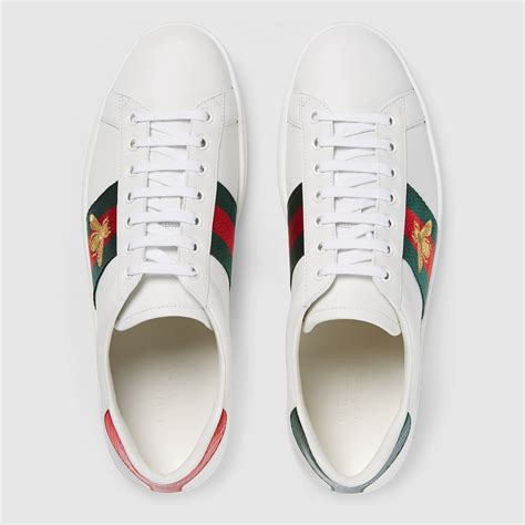 men's gucci ace embroidered sneaker